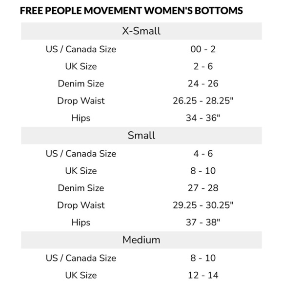 Free People Movement - Wild and Free Leggings - size xs - Picture 6 of 6